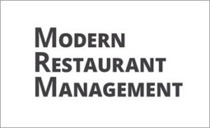 Modernes Restaurant Management Logo